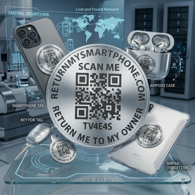 <p>Bescherm je waardevolle bezittingen tegen permanent verlies. Deze set premium, kras- en waterbestendige QR-stickers vormt het ultieme vangnet voor je smartphone, laptop, sleutels, drone of reisbagage. Geen batterijen die leeglopen, geen Bluetooth-beperkingen en absoluut geen maandelijks abonnement. Werkt wereldwijd en beschermt je privacy voor de volle 100%.</p>

<p>&nbsp;</p>

<p><meta charset="UTF-8" /><b>Formaat:</b>&nbsp;40 mm doorsnede,</p>

<p><b>eigenschappen:</b>watervast en UV-bestendig,</p>

<p><b>Materiaal sticker:</b>Vinyl, metallic-grijs, permanent hechtend, merk 3M</p>

<p><b>Beschermlaag:</b>mat laminaat(dit is een transparante extra beschermlaag)</p> #1