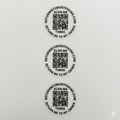 <p>Bescherm je waardevolle bezittingen tegen permanent verlies. Deze set premium, kras- en waterbestendige QR-stickers vormt het ultieme vangnet voor je smartphone, laptop, sleutels, drone of reisbagage. Geen batterijen die leeglopen, geen Bluetooth-beperkingen en absoluut geen maandelijks abonnement. Werkt wereldwijd en beschermt je privacy voor de volle 100%.</p>

<p>&nbsp;</p>

<p><meta charset="UTF-8" /><b>Formaat:</b>&nbsp;40 mm doorsnede,</p>

<p><b>eigenschappen:</b>watervast en UV-bestendig,</p>

<p><b>Materiaal sticker:</b>Vinyl, metallic-grijs, permanent hechtend, merk 3M</p>

<p><b>Beschermlaag:</b>mat laminaat(dit is een transparante extra beschermlaag)</p> #2