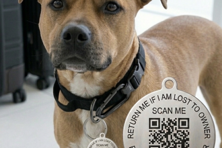 Huisdier QR Tag Lost&Found